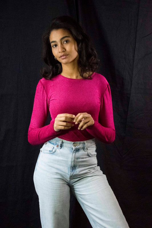 T long velvet Pink!