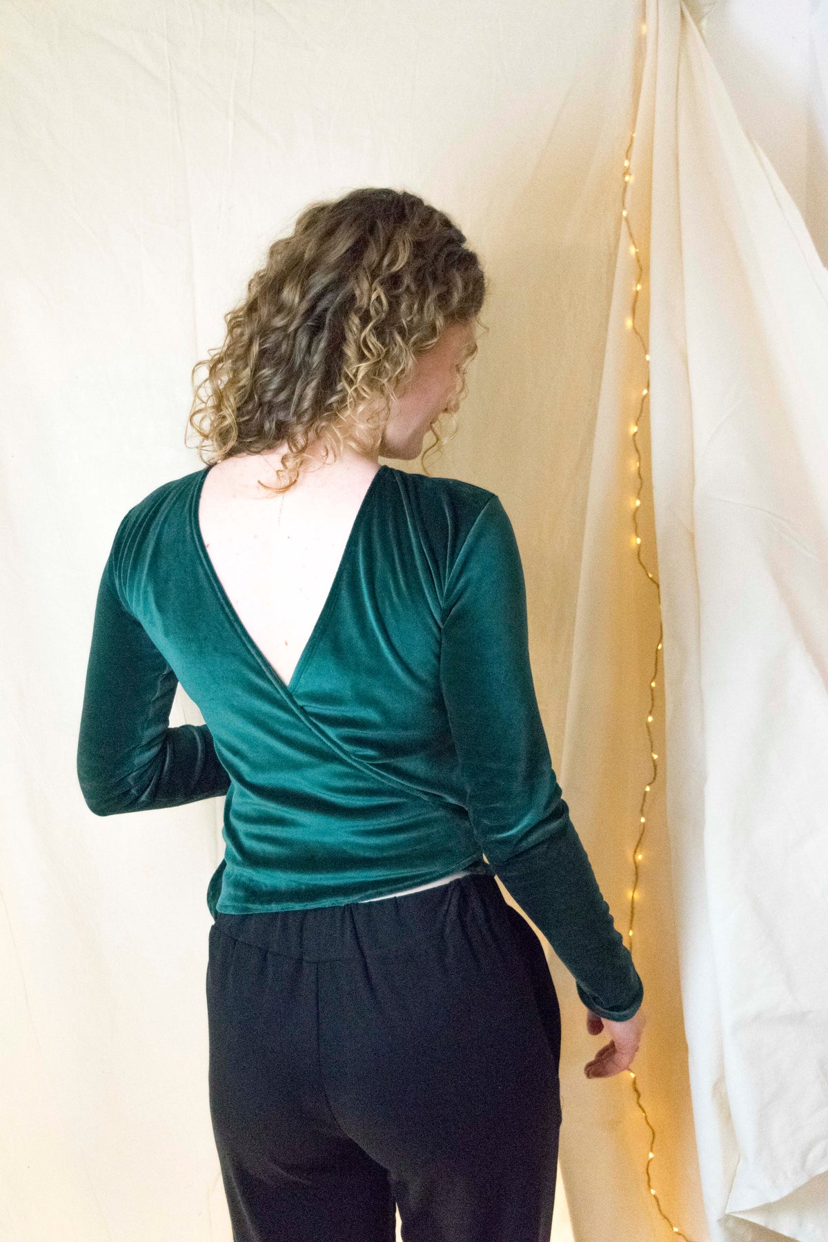 Wrap top Velvet