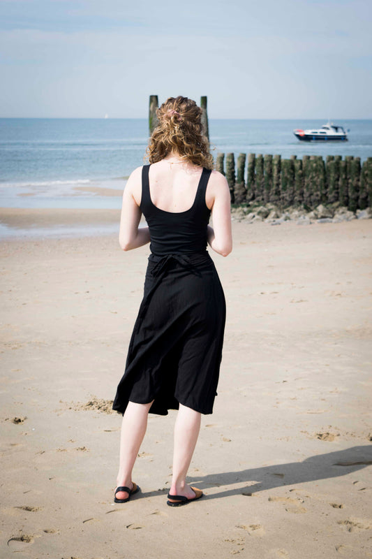 Dance wrap skirt