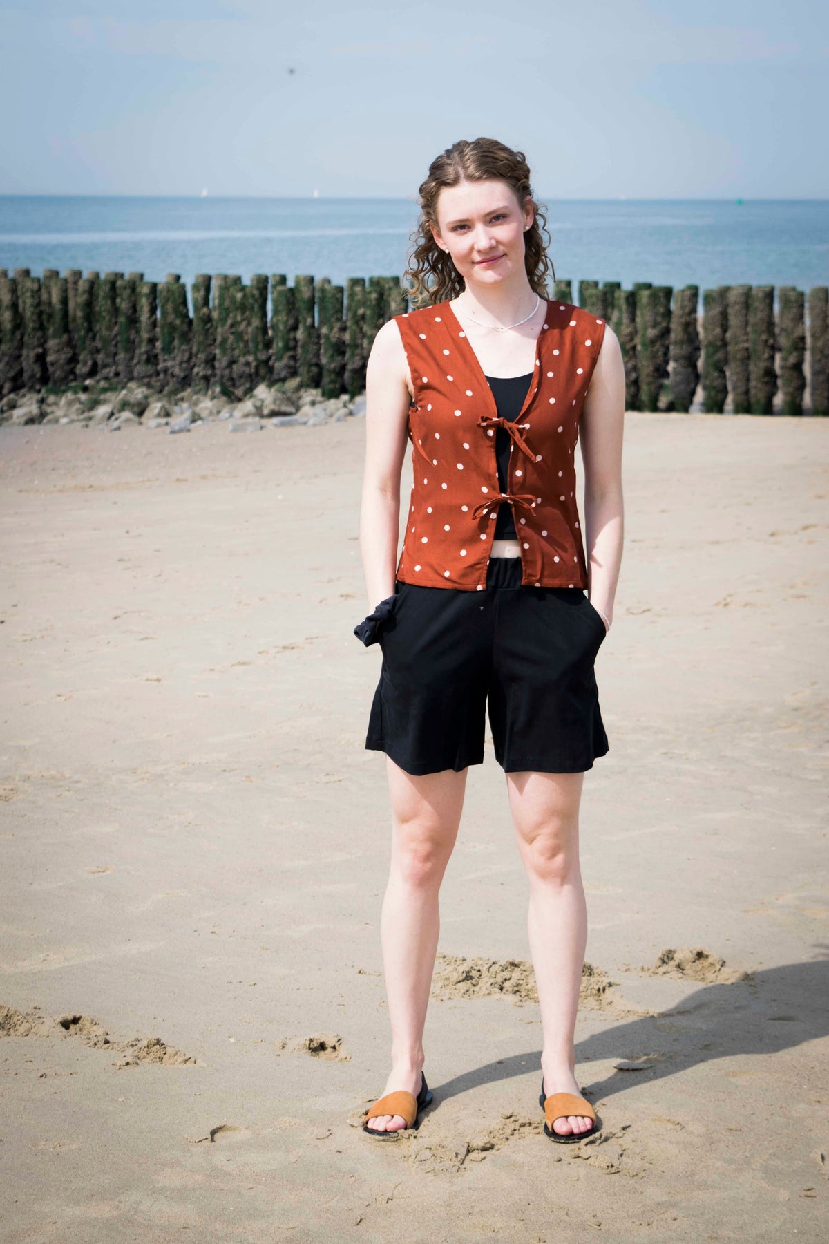 Daisy top sleeveless