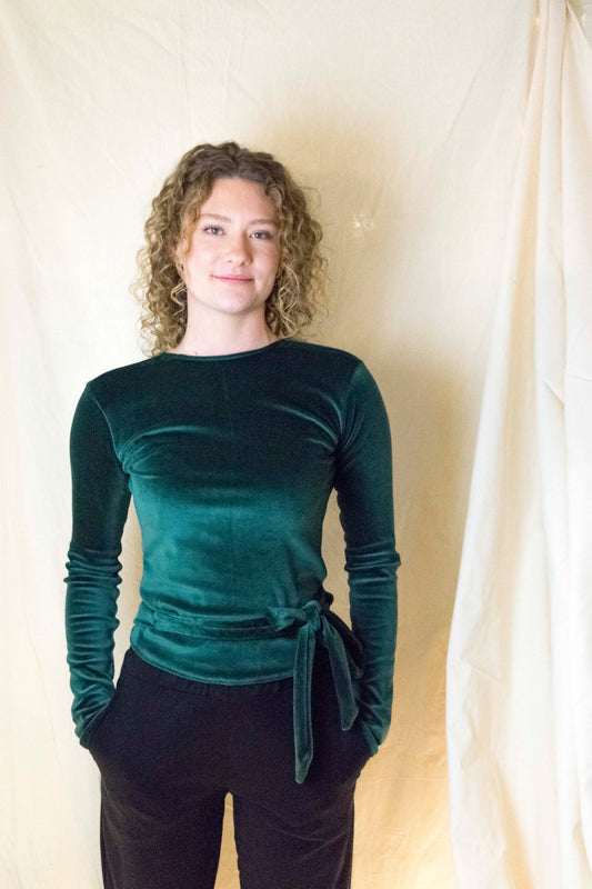 Wrap top Velvet