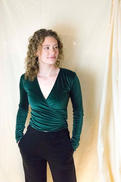 Wrap top Velvet