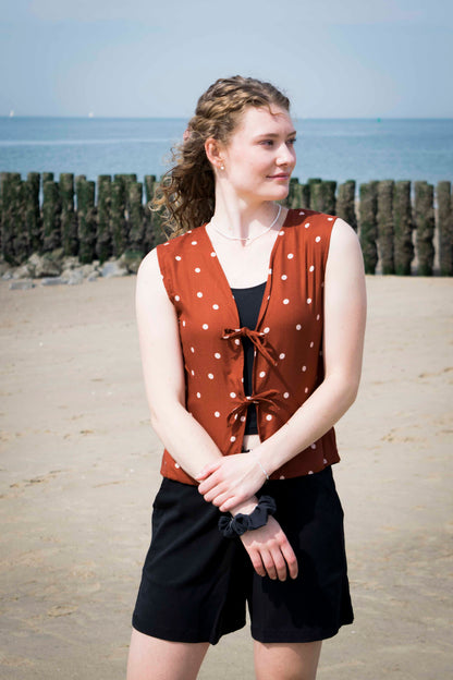 Daisy top sleeveless