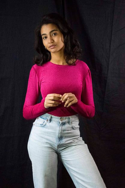 T long velvet Pink!