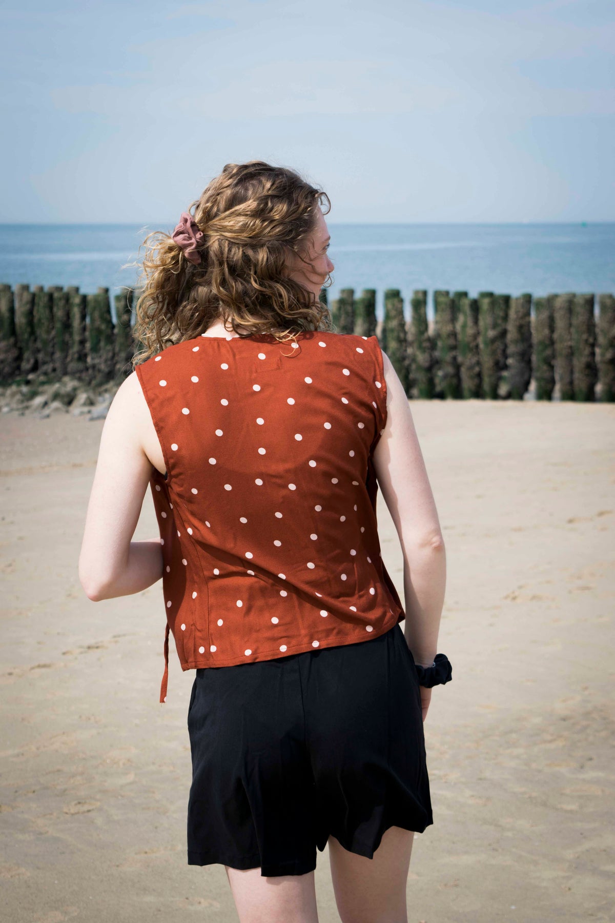 Daisy top sleeveless