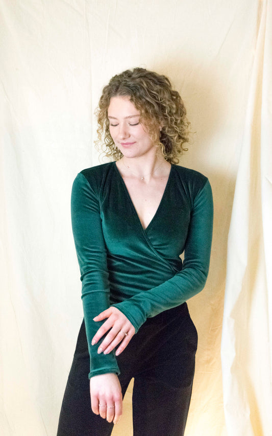 Wrap top Velvet