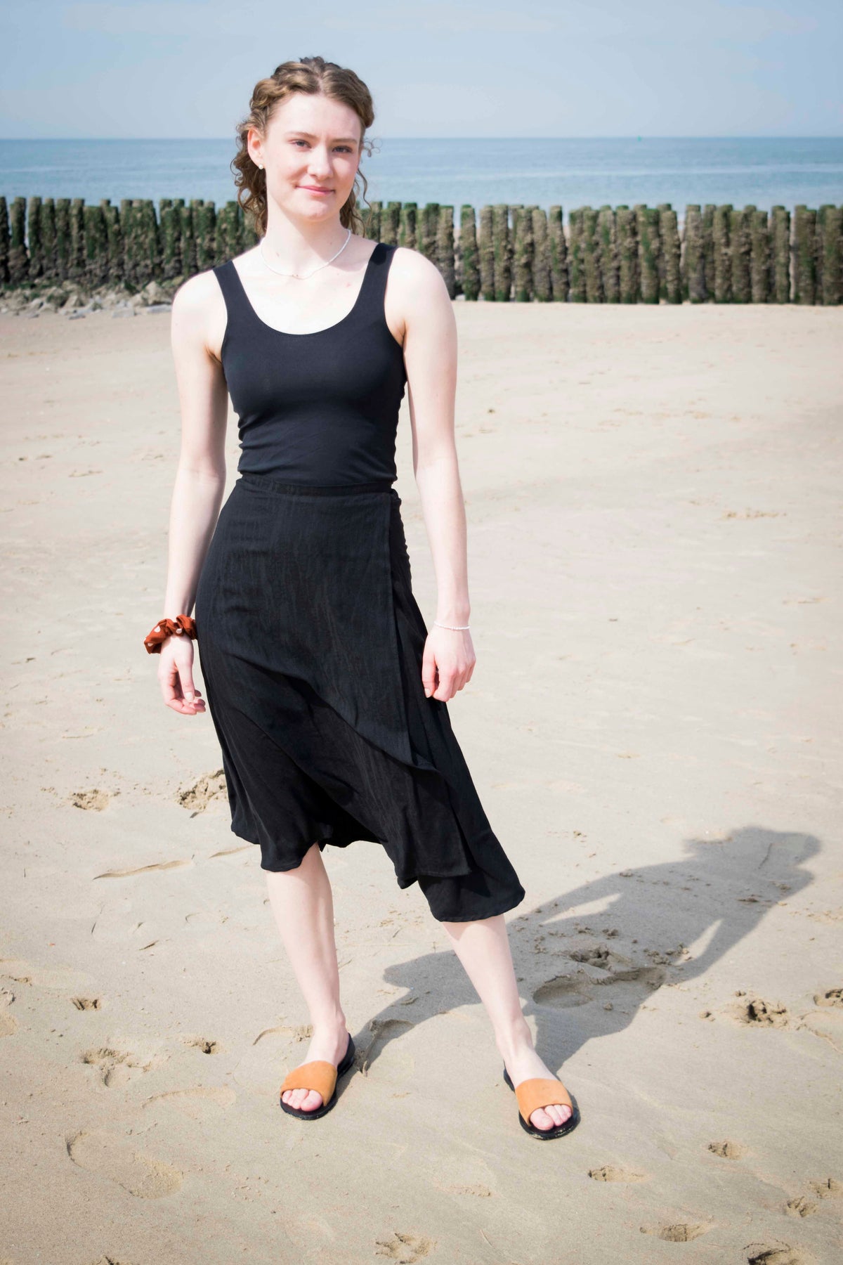 Dance wrap skirt
