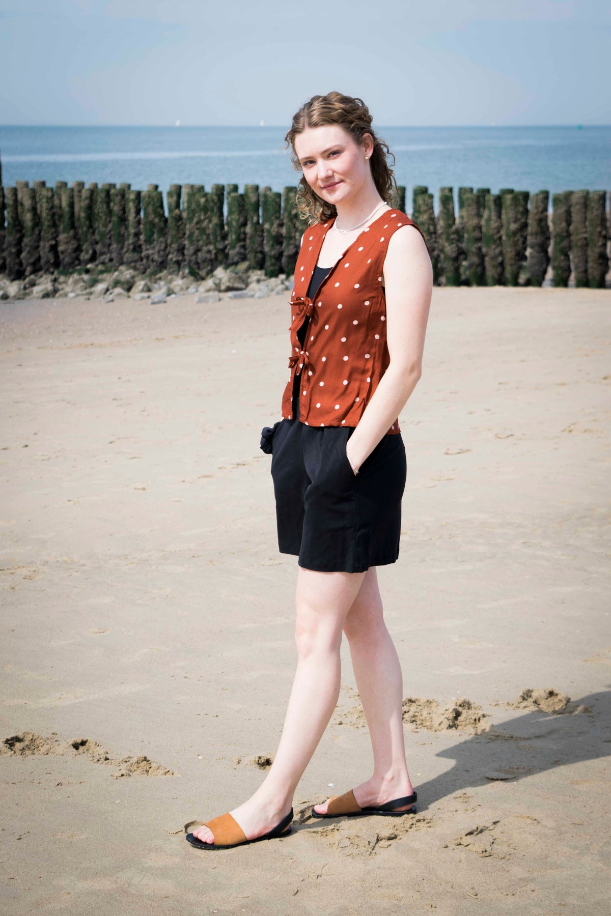 Daisy top sleeveless
