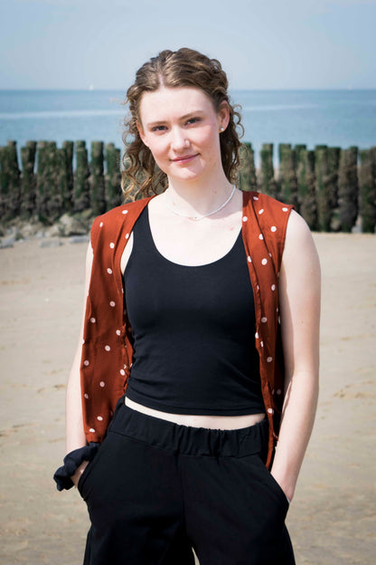 Daisy top sleeveless