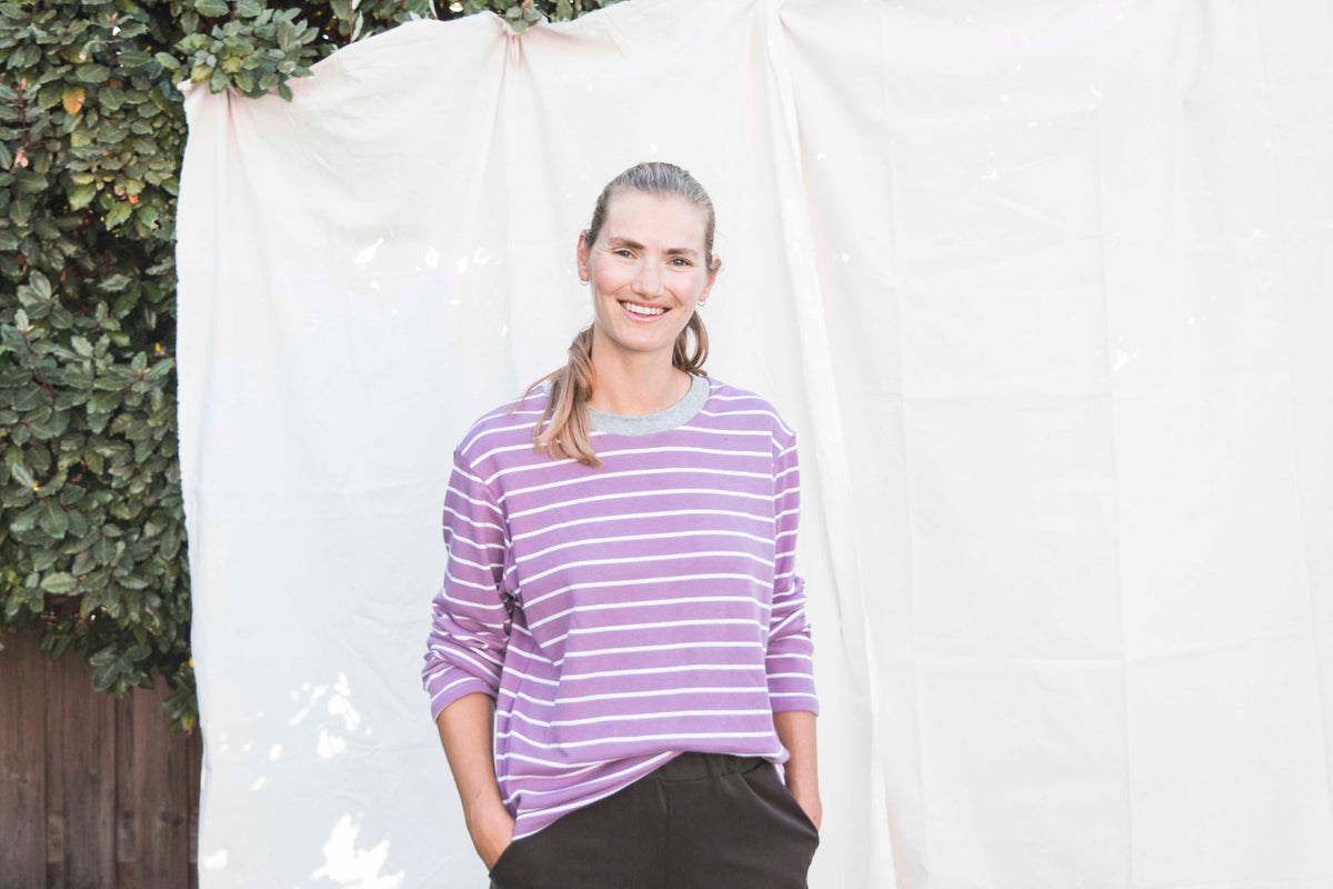 Lara in de comfy longsleeve